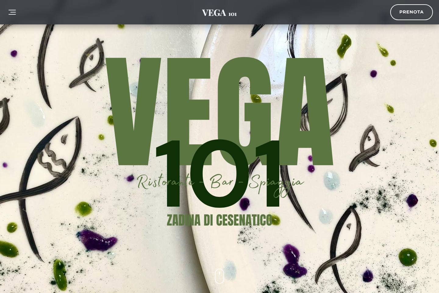 Anteprima del sito Bagno Vega 101, ristorante, bar e spiaggia a Cesenatico